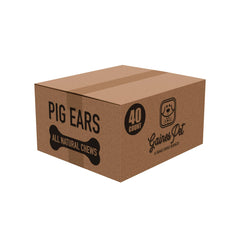 Gaines Pet Ears 40-count thick cut – durable chew for playtime and dental support.