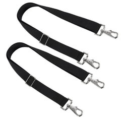 GAITWIN premium leg straps two-pack shows adjustable length for secure, rub-free blanket fit.