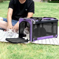 GAPZER carrying bag removable-faux-lambskin-liner delivers cozy, washable interior.