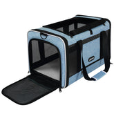 GAPZER Cat Carrier top-loading opening enables easy access during travel
