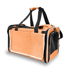 GAPZER dog carry bag side-view highlighting lightweight, portable design for travel