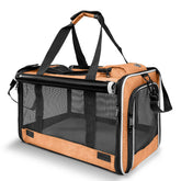 GAPZER dog carry bag top-entry view for easy pet access and quick checks