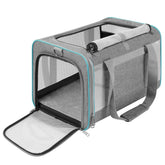 GAPZER pet carrier with large-cat top-load entry for quick, stress-free loading.