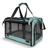 GAPZER small dog carrier in collapsible design for easy storage and travel.