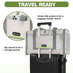 GAPZER top-opening and side-door design supports easy transfers at airports