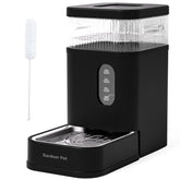Gardner Pet automatic water dispenser with stainless steel bowl for consistent hydration.