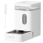 Gardner Pet automatic water dispenser with stainless bowl delivers steady hydration for dogs and cats.