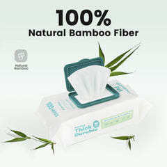Gardner Pet Bamboo Wipes Closeup thick, moisture-rich formula for quick pet cleanups
