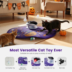 Gardner Pet Cat Laser Toy charging dock keeps the device ready between sessions