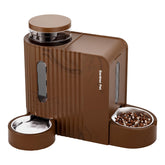 Gardner Pet Gravity automatic feeder front view shows steady meals for busy owners.