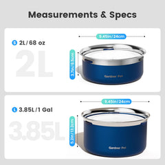 Gardner Pet slow water bowl filter screen highlights clean-water flow for steady sipping.