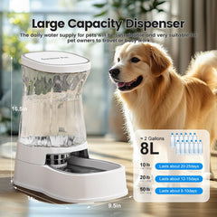 Gardner Pet stainless steel bowl 304 grade for durable, rust-free hydration.