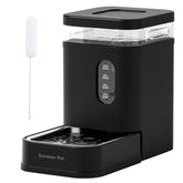 Gardner Pet water dispenser with stainless steel bowl—front view emphasizes sturdy construction and 6.5L capacity.