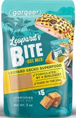 Gargeer Leopard Gecko Food 3oz powder-to-gel transformation for easy feeding