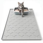 Garoopion cat mat 34x22 inches reduces litter tracking