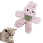 Gavpepy catnip toy soft plush for interactive play and teething relief.