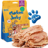 GazeUpon Chicken Jerky bag close-up with real chicken aroma for training.