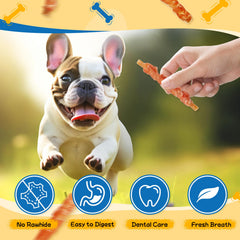 Gazeupon dog dental chews with chicken breast focus on digestible protein and gentle stomach