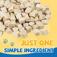 GazeUpon treats pets enjoying as tasty, single-ingredient snacks for everyday moments.
