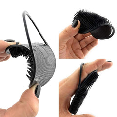 G.B.S Pocket Palm Brush pack of 2 for value and convenience.