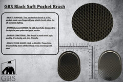 G.B.S Pocket Palm Brush removes pet hair efficiently on furniture.