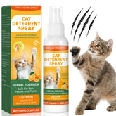 GDBadais Cat Repellent Spray bottle closeup for humane behavior training.