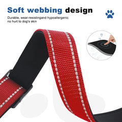 GDLKPS Reflective Martingale Collar soft padding close-up for neck comfort.