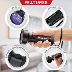 GearLight XR68 outdoor-scorpion-detection glows to spot scorpions and pests.