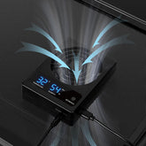 GeeKoit terrarium thermometer-hygrometer shows precise temps and humidity for healthy habitats.