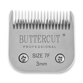 Geib Buttercut blade closeup 7F ultra-sharp edge for precise trimming