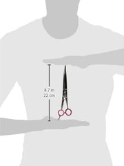 Geib Gator 8-1/2-inch curved shears blade honed for razor-like sharpness