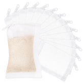 Geiserailie aquarium filter bags closeup show 150-micron mesh for precise media containment.