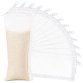 Geiserailie aquarium filter bags with zipper closure for spill-free material changes.