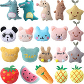 Gejoy catnip toys collection in colorful shapes for engaging indoor play.