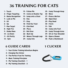 Generic Cat Clicker Training Kit progress chart highlights milestone tracking and progress visibility.