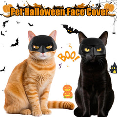 Generic Cat Mask Cosplay Halloween-party scene showing fun cat-costume setup