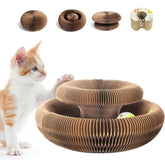 Generic Cat Scratching Board folded shape showing versatile play area
