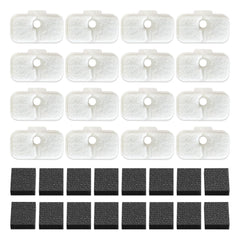 Generic cat fountain filter plwf105 close-up shows multi-layer filtration for clean water