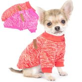 Generic dog sweater set XXS front view shows snug warmth for tiny breeds.