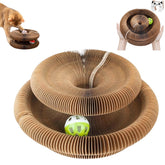 Generic Kitty Kurlz cat toy foldable organ board for interactive scratching and play