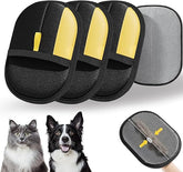Generic Pet Hair Removal Glove close-up shows soft silicone for gentle fur pickup.
