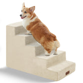 GGIB dog stairs foam closeup shows high-density foam for steady climbs.