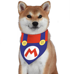 GHSJYO mushroom dog bandanas reveal a reversible design for two looks.