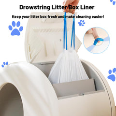 Giaceaw drawstring-closure liners provide quick, sealed disposal.