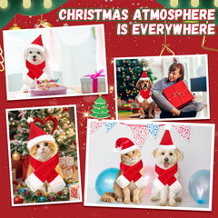 giftmissu fluffy scarf with faux fur trim adds holiday flair