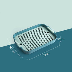 Gigicloud corner toilet rabbit-litter-box side view showing spacious area for larger pets.