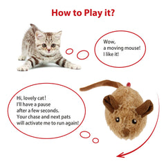 Gigwi unpredictable movement keeps cats engaged and exercising during indoor play