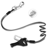 Giiyoe cinturón de seguridad para perro con cable de acero; duradero y seguro en el coche