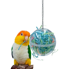 GILYGI forager ball open for filling with treats.