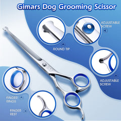 Gimars grooming comb for efficient fur prep before trimming.